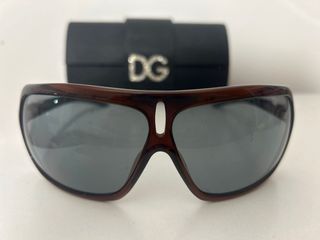 Gafas Vintage Dolce & Gabbana Marrón/Gris
