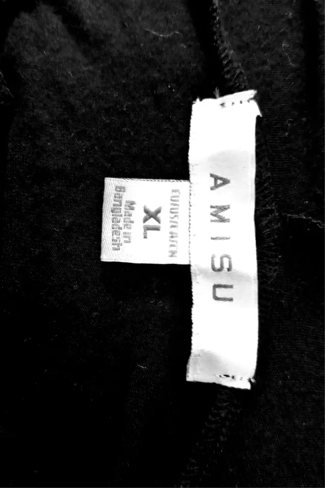 Bolero negro Amisu Talla XL