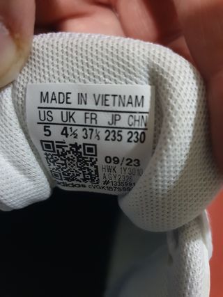 Zapatillas Adidas de chica 