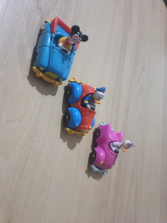 Set 3 Macchinine Personaggi Disney