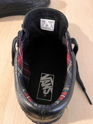 Scarpe Vans Old Skool Nere Pelle