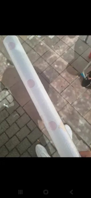 Papel pintado topos rosa