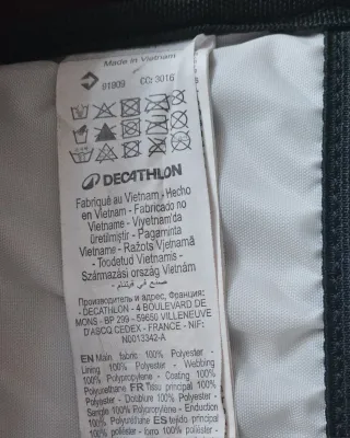 Mochila Quechua Senderismo 20L Roja