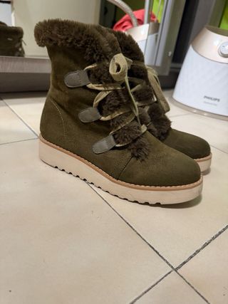 Botas verdes mujer talla 37