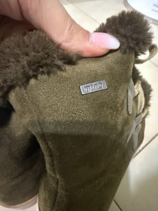 Botas verdes mujer talla 37