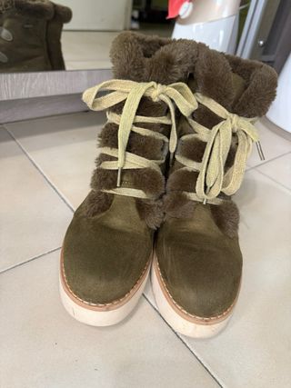 Botas verdes mujer talla 37