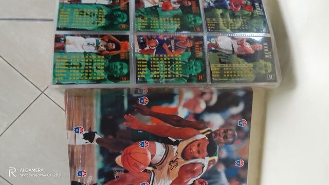 Album Carte Basket Anni 90 - Fleer, Upper Deck