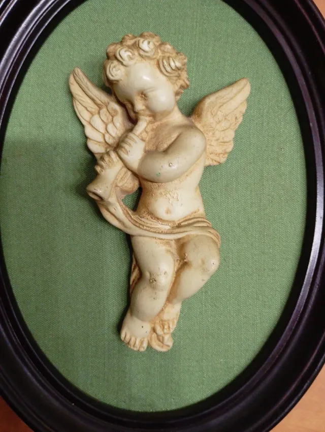 Lote de 4 Cuadros de ángeles (vintage)