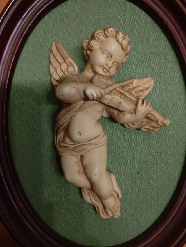 Lote de 4 Cuadros de ángeles (vintage)