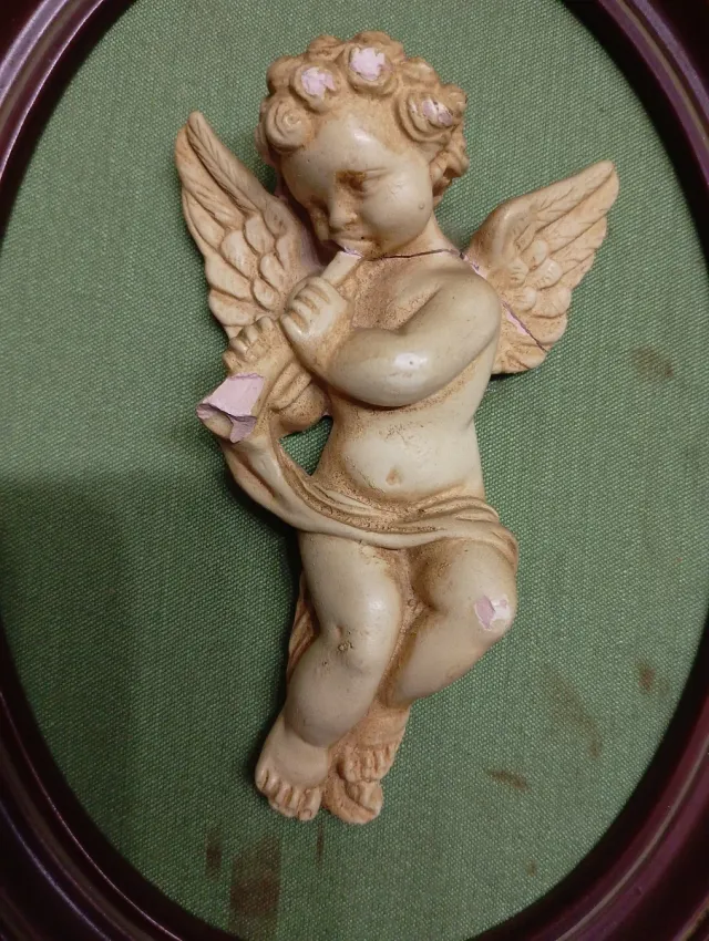 Lote de 4 Cuadros de ángeles (vintage)