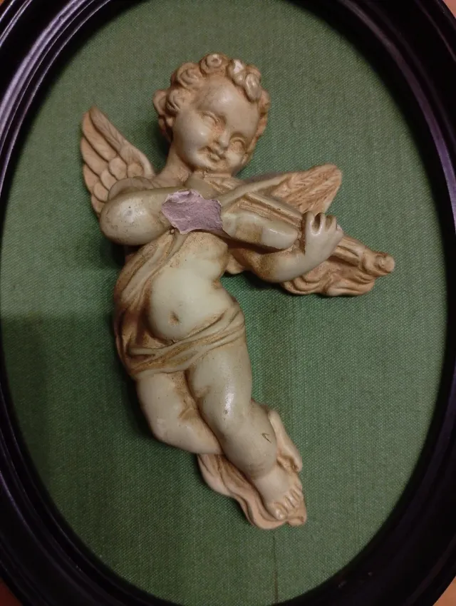 Lote de 4 Cuadros de ángeles (vintage)