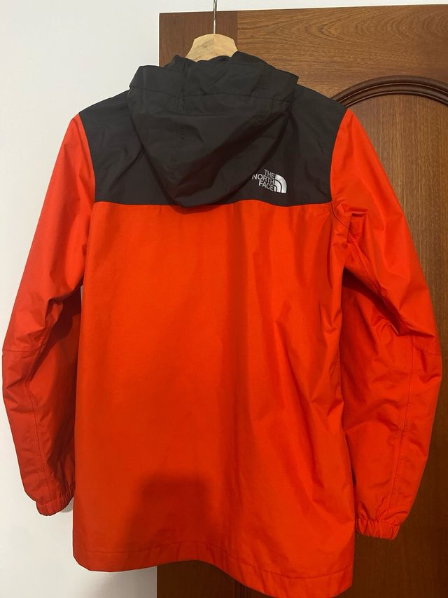 Cortavientos The North Face Naranja/Negro