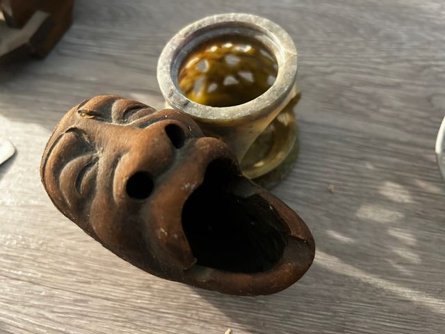 Set fonduta legno e metallo