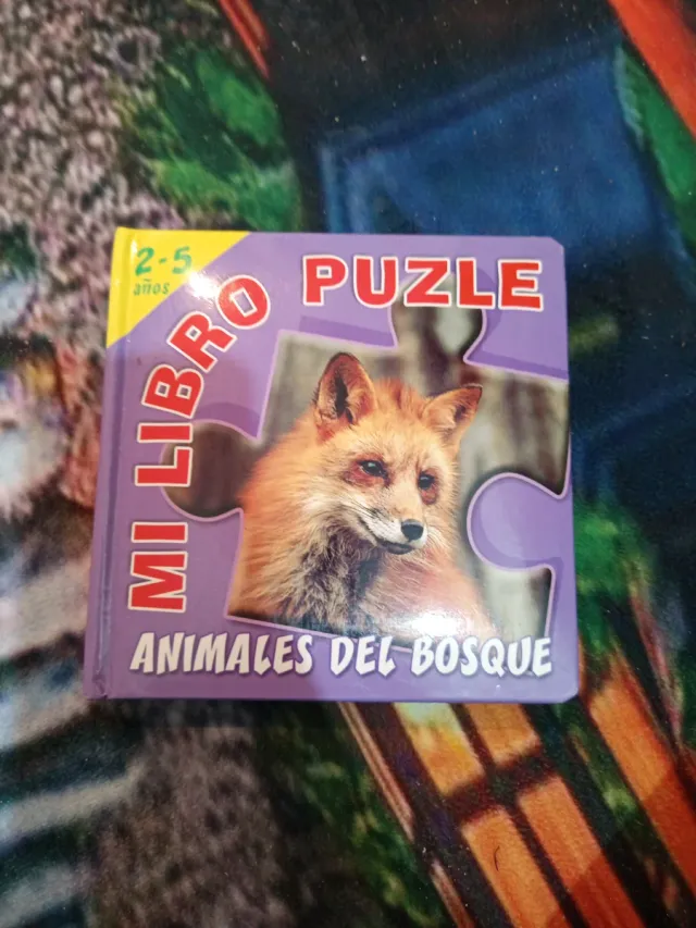 Libro Puzzle Animales del Bosque 2-5 años
