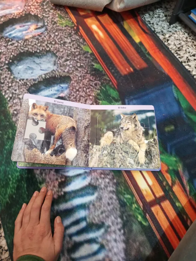 Libro Puzzle Animales del Bosque 2-5 años