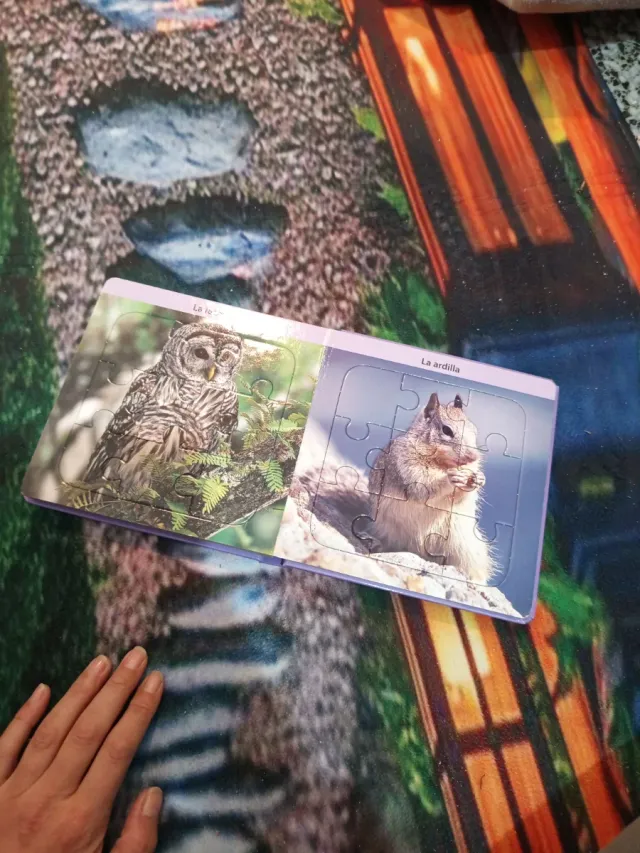 Libro Puzzle Animales del Bosque 2-5 años