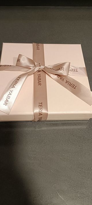 Collar Teria Yabar Oro y Rosa