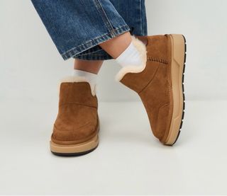 Botas de invierno beige/marrón sin estrenar