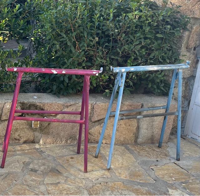 Borriquetas de metal (2 unidades)