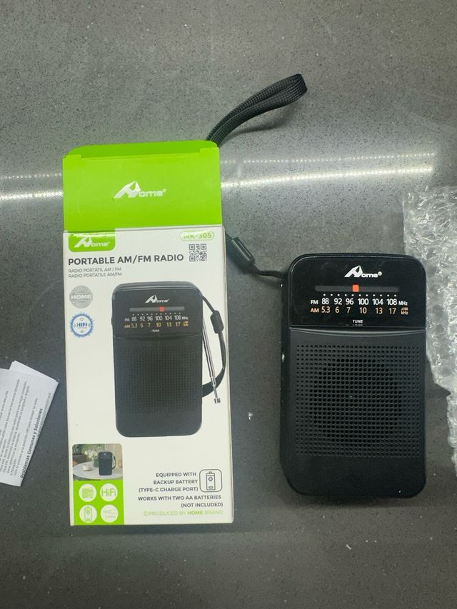 Radio Portátil Aome AM/FM K-305