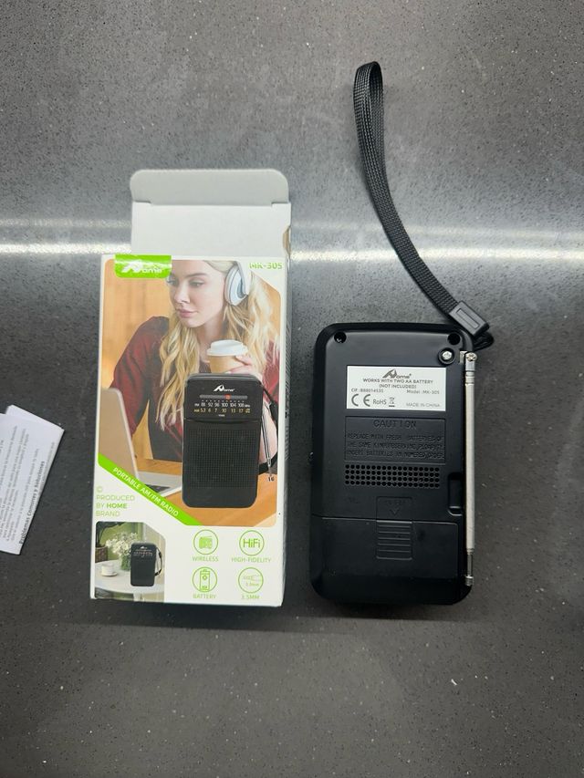 Radio Portátil Aome AM/FM K-305