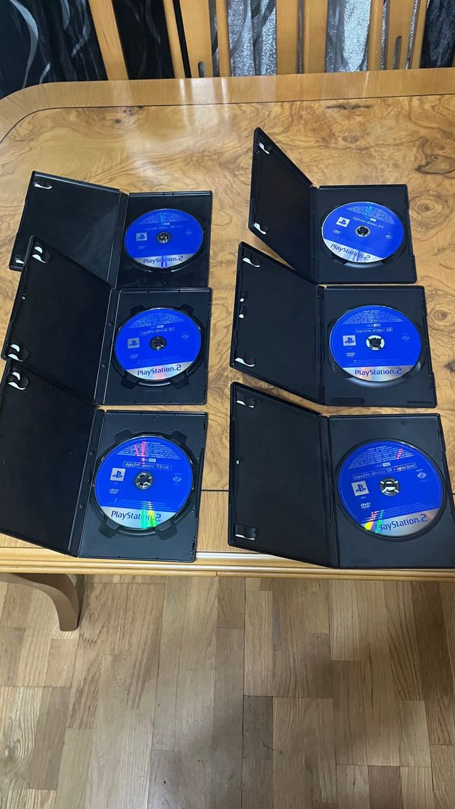 Lote 18+1 Demos PS2 (Acción, Carreras, Deportes)