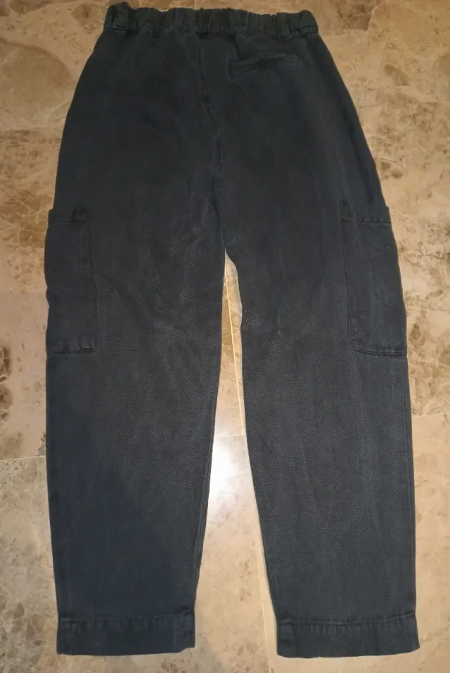 Pantalones cargo negros