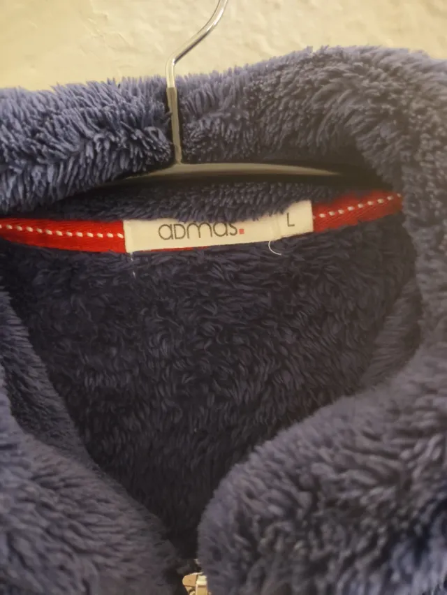 Bata de Pijama Invernal,  Azul Talle L