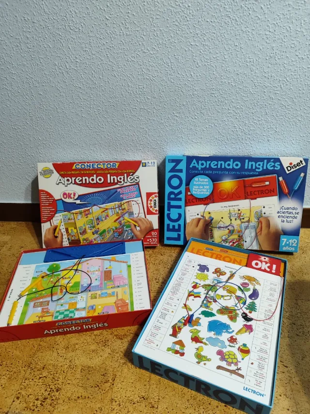 Juegos Aprendo Inglés Conector y Lectron