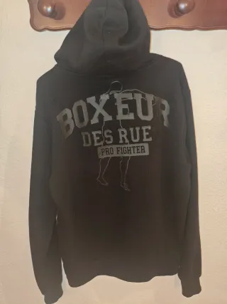 Sudadera Boxeur des Rues Negra