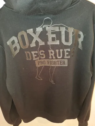 Sudadera Boxeur des Rues Negra