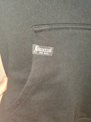 Sudadera Boxeur des Rues Negra