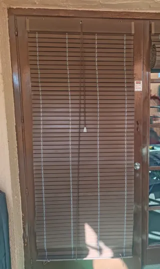 Persianas Alicantinas Marrones (color nogal)