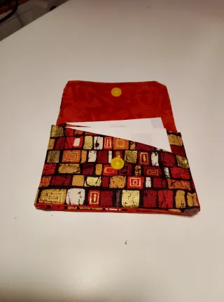 Portatarjetas tela color que quieras