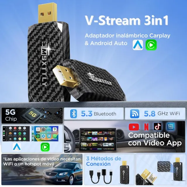 Carplay Inalámbrico