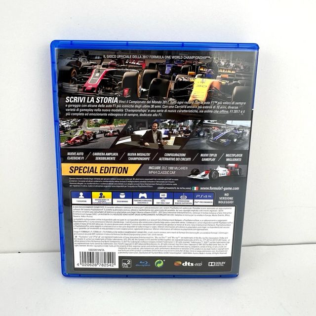 F1 2017 special edit ps4 gioco Sony PlayStation 4