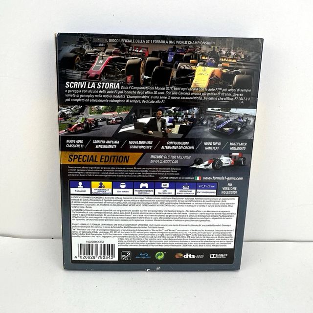 F1 2017 special edit ps4 gioco Sony PlayStation 4