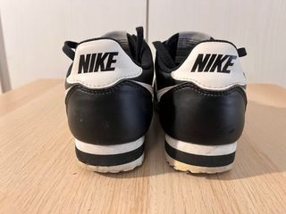 Nike Cortez Scarpe Uomo Donna Nero Bianco