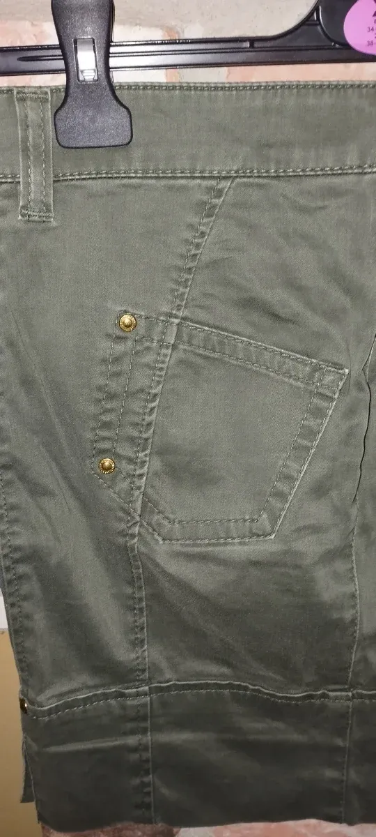 Gonna Calvin Klein Jeans verde militare W25