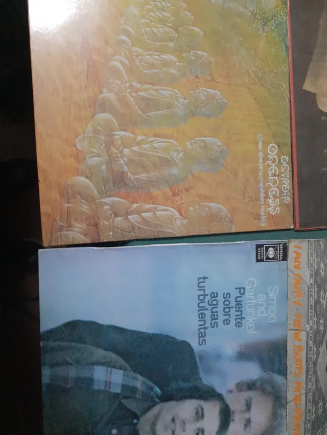 Lote 6 Vinilos LP Varios Géneros