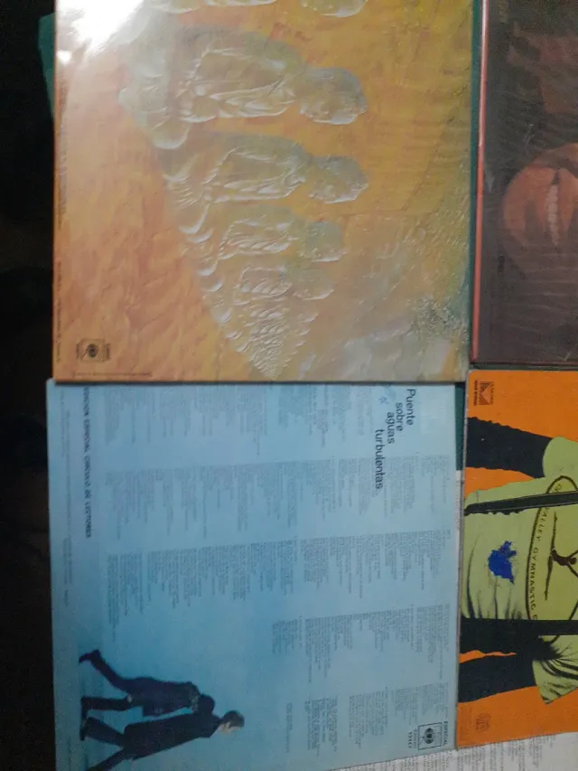 Lote 6 Vinilos LP Varios Géneros