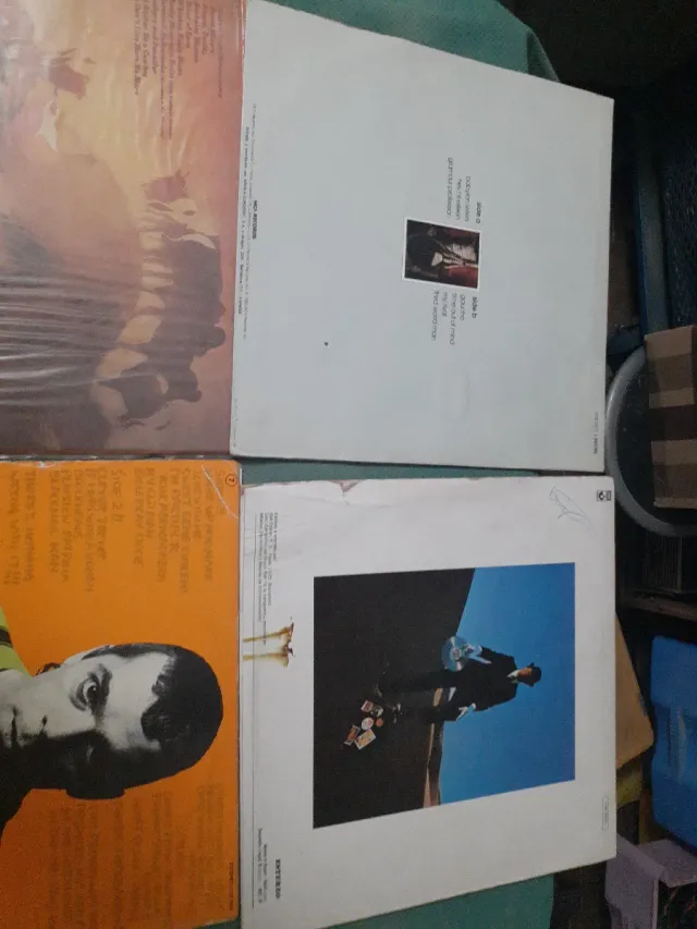 Lote 6 Vinilos LP Varios Géneros
