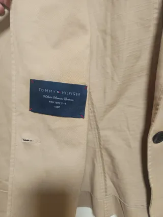 Americana Tommy Hilfiger Beige Mujer