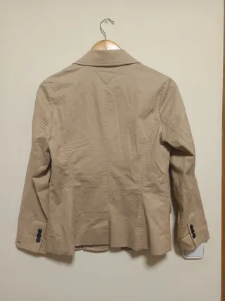 Americana Tommy Hilfiger Beige Mujer