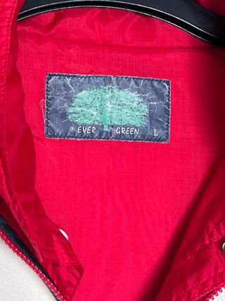 Chaqueta Reversible Ever Green Vintage Gris/Rojo