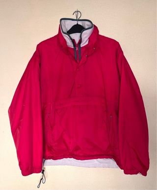 Chaqueta Reversible Ever Green Vintage Gris/Rojo