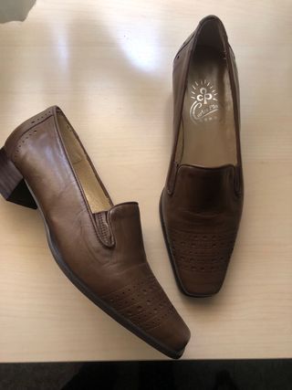 Mocasines de piel Carlos Pla