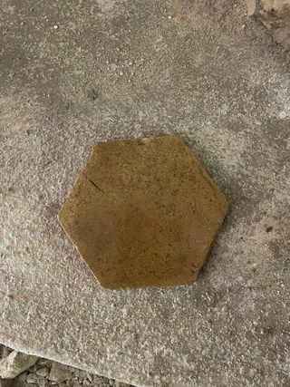 Baldosa hidráulica hexagonal