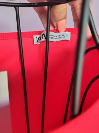 Crop top rojo manga larga