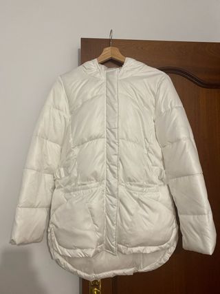 Chaqueta de Plumas Blanca